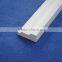 Shingle Mould PVC White Vinyl Skirting Board Profiles