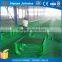 Belt conveyor trough idler roller frame