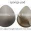 soft natural sexy concave back hot selling lightweight triangle breasts forms for mastectomy women sports and swimming