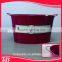 large capacity oval ice bucket