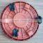 Popular sale garden used removable plastic plant tray with wheels