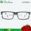 Old fashion fake acetate new design optical frames with wooden brushed