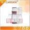 High quality double wall infuser glass water bottle with silicone sleeve