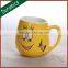 Factory wholesale lovely pattern ceramic tea cup for children