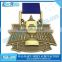 2014 High quality metal antique promotional medallion for fireplace