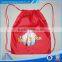 Factory Price whoelsale polyester bag/drawstring bags/cute drawstring backpack bag