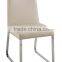 TB modern modern leather metal chair upholstery dining chair