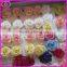 100MM fabric camellia rose flower head