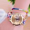 In Stock New Brand Handmade Braided Friendship Bracelet Watch Geneva Hand-Woven Watch Ladies Quarzt Watch