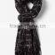 2016 latest simple casual basic warm and comfort woolen scarf with tassels