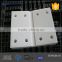 anti-abrasion uhmw-pe oblique heel block, hdpe wear strips with holes
