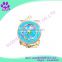 Good quanlity and price zinc alloy gold silver bronze souvenir blank metal medal