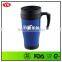 14oz thermos double wall hot drink plastic cup with handle