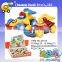 Promotion plastic friction small animals car, ABS toys little truck toys for kid