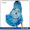 100% terry Cotton Fabric New Design Round Beach Blanket Mat