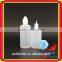 electronic smoke oil e-liquid dropper bottles with pe plastic squeeze dropper bottles
