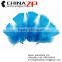 CHINAZP Factory Wholesale Dyed Turquoise Turkey T-Base Body Plumage Feathers for Decorations