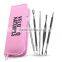 7pieces Comedone Extractor Kit,Blackhead Remover Tools Set, Antibacterial Acne Needle Set, Blemish Kit PR-015
