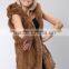 2015 new arrival rex rabbit fur vest for women RV10