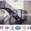 Good quality ISO 9001 iron balcony/stair railing design for sale