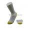 Haining GS custom logo light blue toe and heel anti-slip non slip white soft cotton women grip trampoline socks