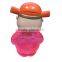 Custom Vinyl Mammon Figure Money Box,Clear Plastic Mammon Toy