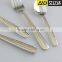Hot sale ! wholesale flatware gold plated cutlery in bulk