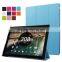 Three folding rugged shockproof tablet flip cover case for google pixel c