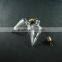35*18MM water drop glass tube bottle wish pendant charm with bronze bail DIY glass dome jewelry supplies1810419