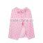 lady pink terry bathrobe with hook and loop