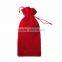 Popular wholesale christmas wine case,portable wine case,wine glasses carrying case