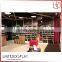 big display stand assembled hexagon acrylic shoe display shoes promotion