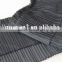 cheap price embroidery lace black color school uniform fabric wrinkle lace trim