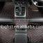 full set custom design 3D car mat/PU leather right hand drive car floor mats