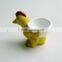new design chicken shape design polyresin egg holder for breakfast