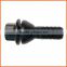 Customized wholesale quality black trunk wheel bolt