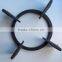 Enamel cast iron grid, cast iron pan support, gas cooker top