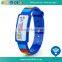 Fashion Design UHF H3 Chip Reusable RFID PVC Wristband for Water Park