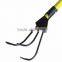 3 Teeth Cultivator With Plastic Coated Fiberglass Handle