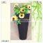 high quality round square paint wood flowerpot pot