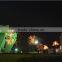 Artificial wholesale customized garden/party Christmas led firework tree light