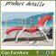 outdoor PE Rattan+ Alu Frame Leisure Colorful Rattan Beach Chair