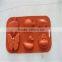 Cute Design Food Grade Silicone Ice Cube Tray And Cake Molds