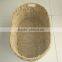 folding seagrass storage baskets