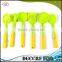 NBRSC set of 6 pieces Nylon kitchen utensil plastic cooking tools Ladle Slotted Strainer Spatula Spoon solid
