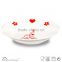 christmas ceramic chinese soup bowls with snow