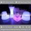 modern remote control led bar stools with glowing light