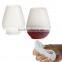 Unbreakable silicone rubber eco Cups For Red wine, wine