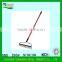 Forged garden fork with wooden handle