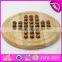 2017 Intelligent wooden board chess,most popular wooden chess borad,brain training wooden board chess W11A051